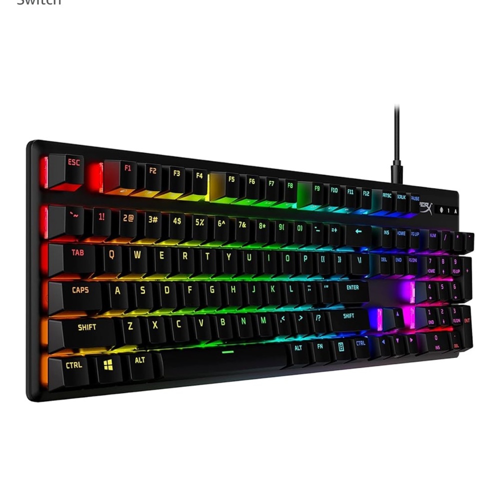 HyperX RGB Gaming Keyboard - Picture 3 of 3